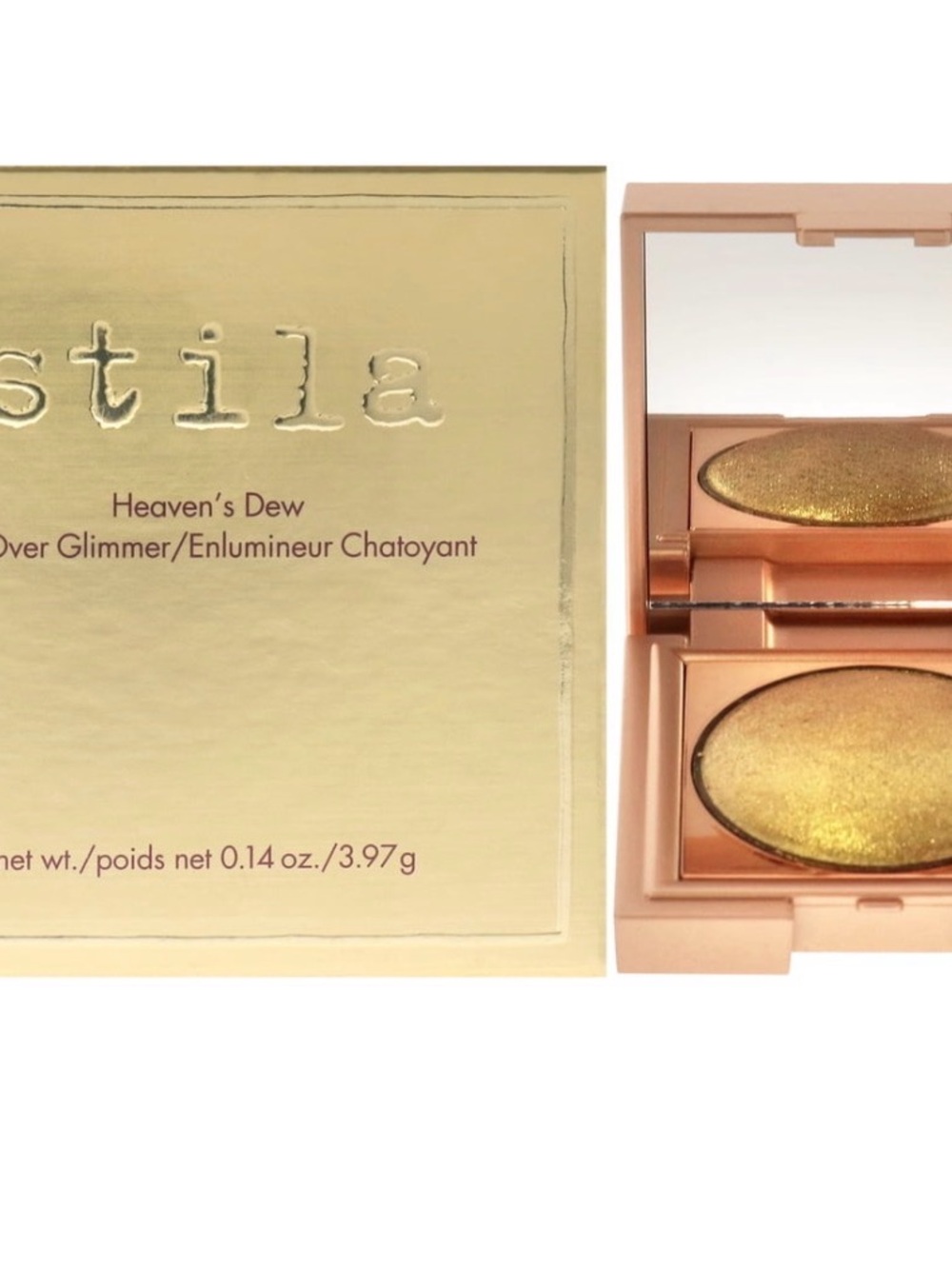 Stila Gold Duo Shimmer Highlighter NIB